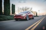 Tesla Model X P90D on Vossen Wheels (ML-X2) 2019 года